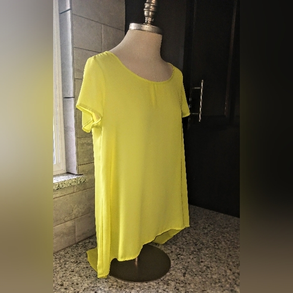 👚Decree bright yellow blouse medium - Picture 7 of 14